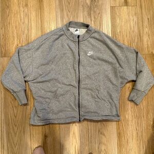 Nike Women’s Gray Bomber Jacket